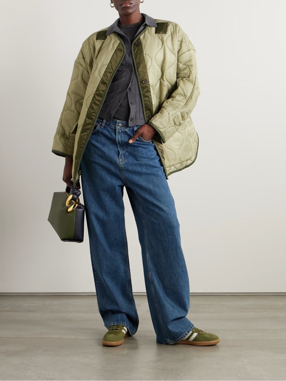 NWOT The Frankie Shop Quilted Jacket